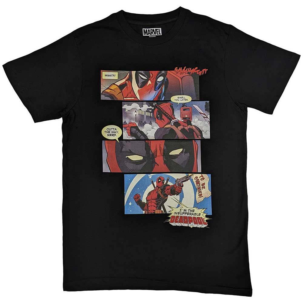 Marvel Comics T-Shirt: Deadpool Strips