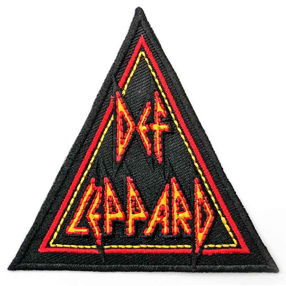 Def Leppard Patch: Tri-Logo