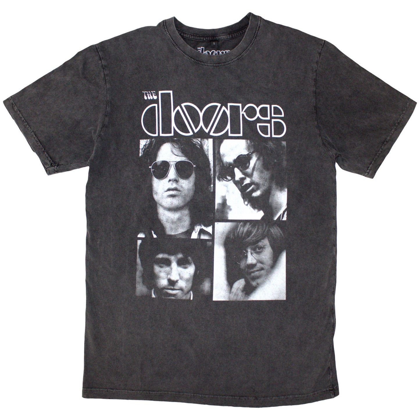 The Doors Stone Wash T-Shirt: Squares