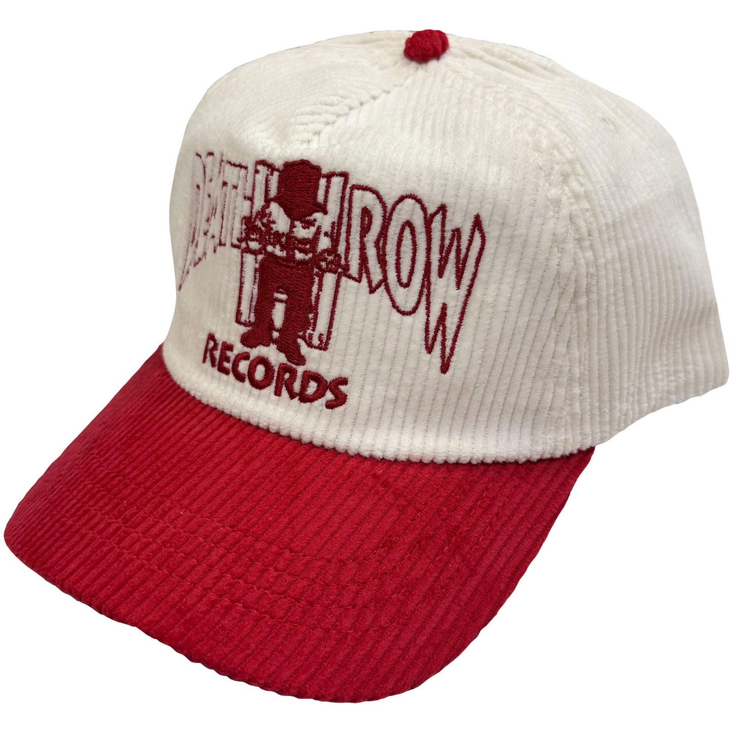 Death Row Records Baseball Cap: Logo Corduroy