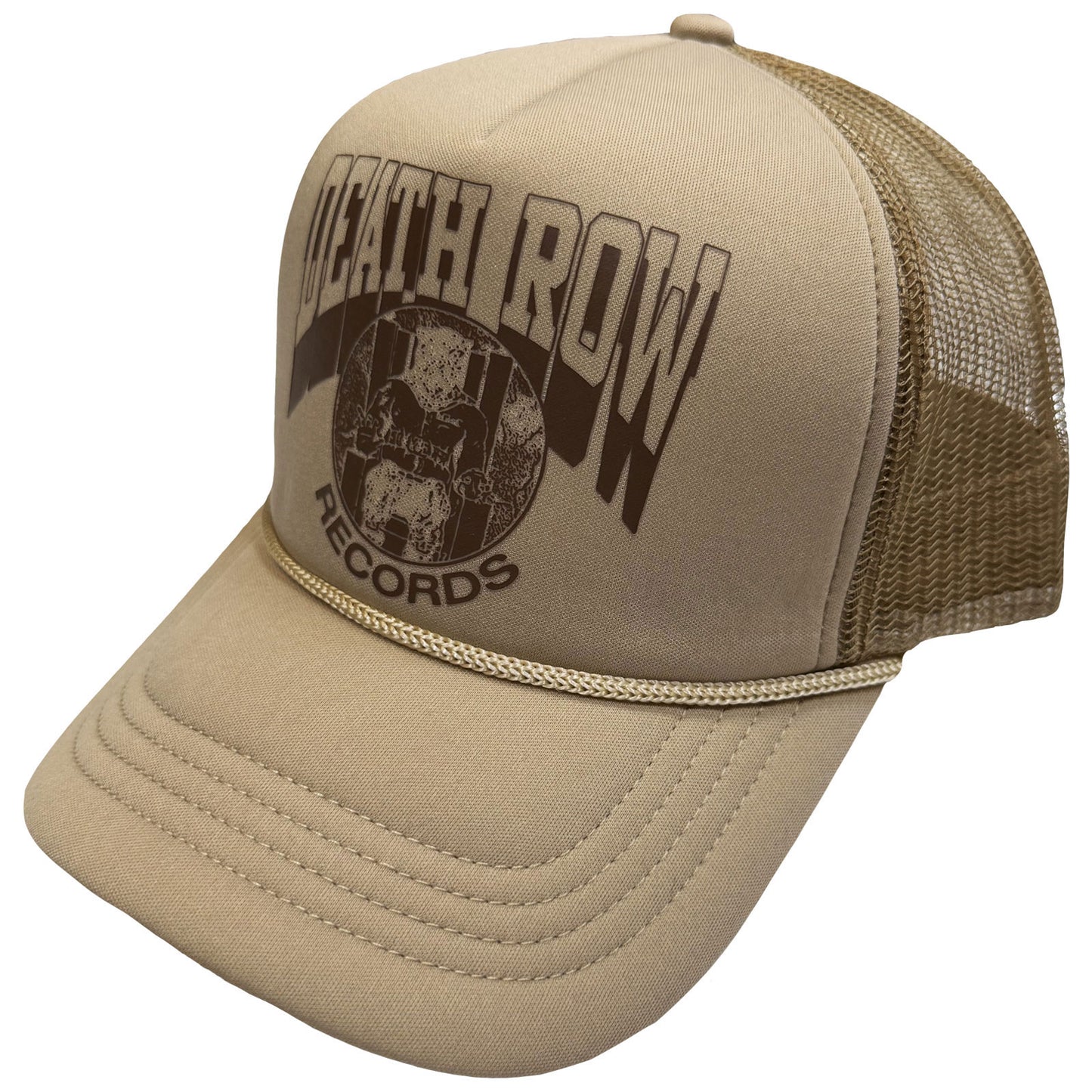 Death Row Records Baseball Cap: Execution Circle Mono