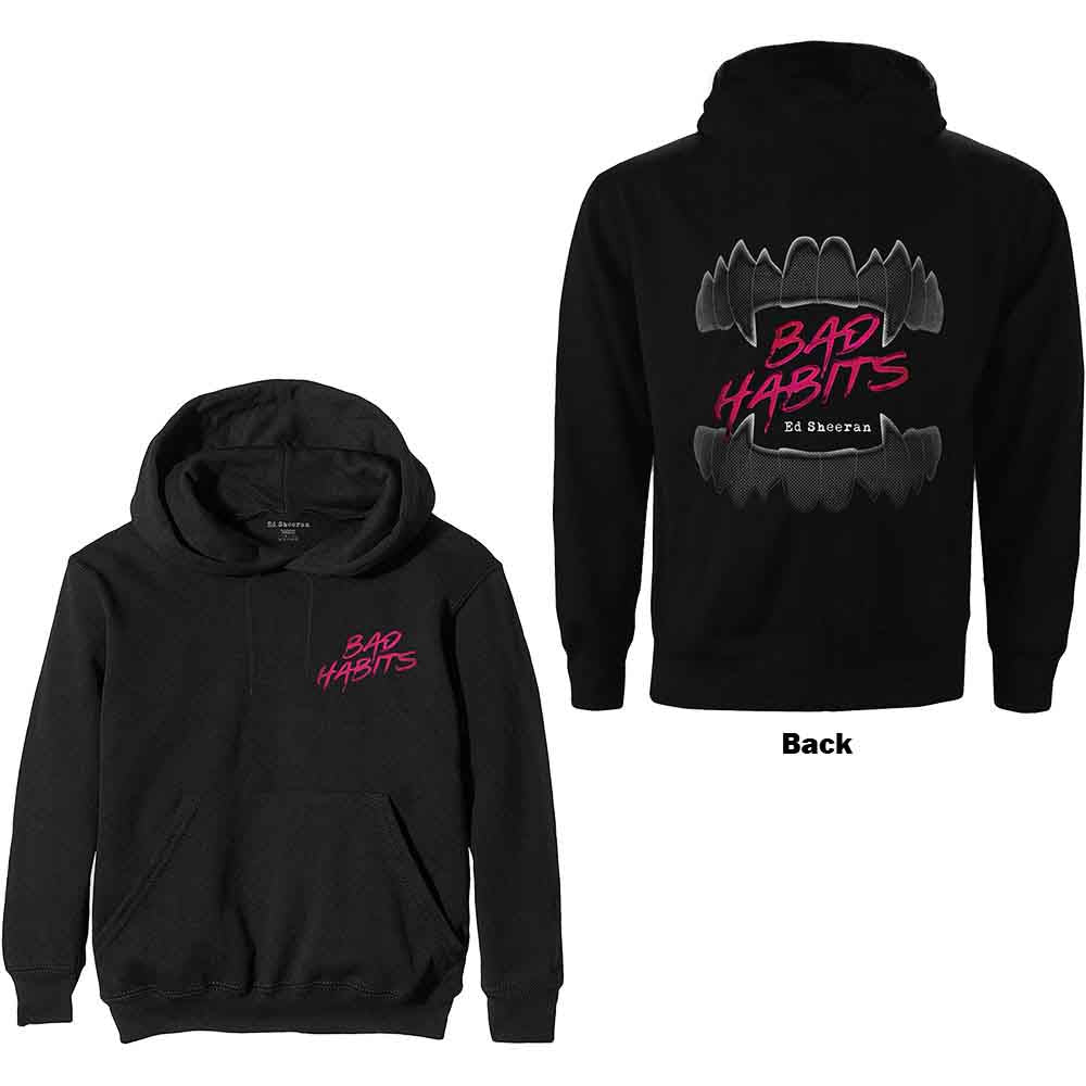 Ed Sheeran Pullover Hoodie: Bad Habits