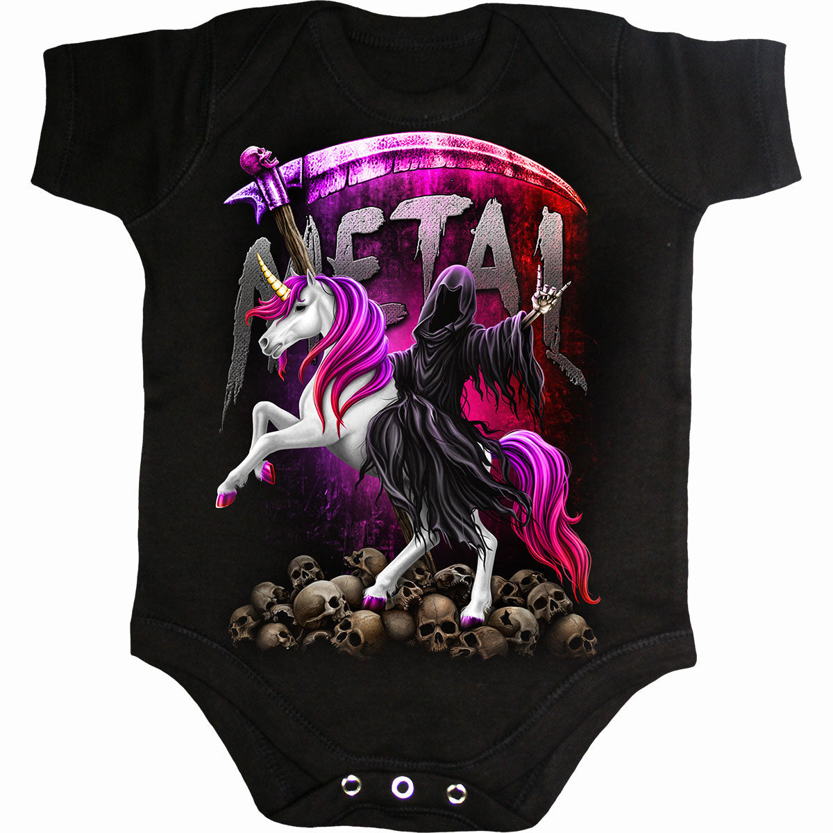 Spiral Baby Grows: Metallicorn