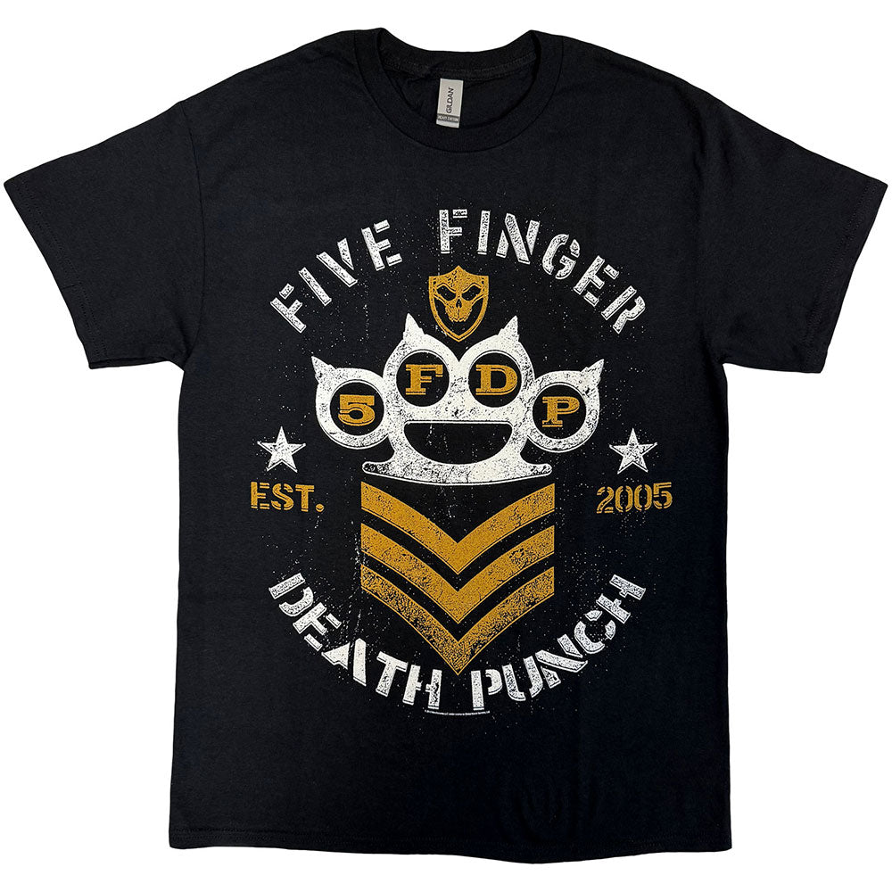 Five Finger Death Punch T-Shirt: Chevron