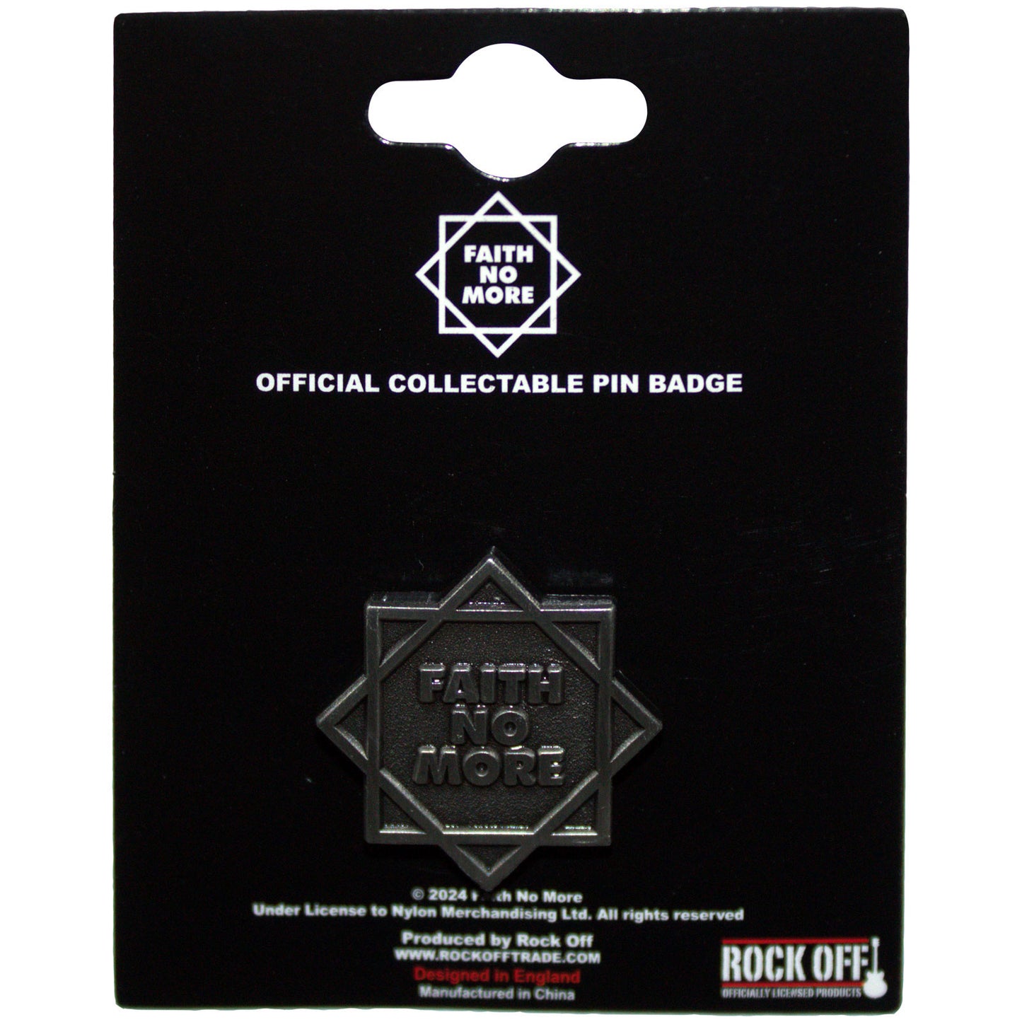 Faith No More Badge: Star Logo