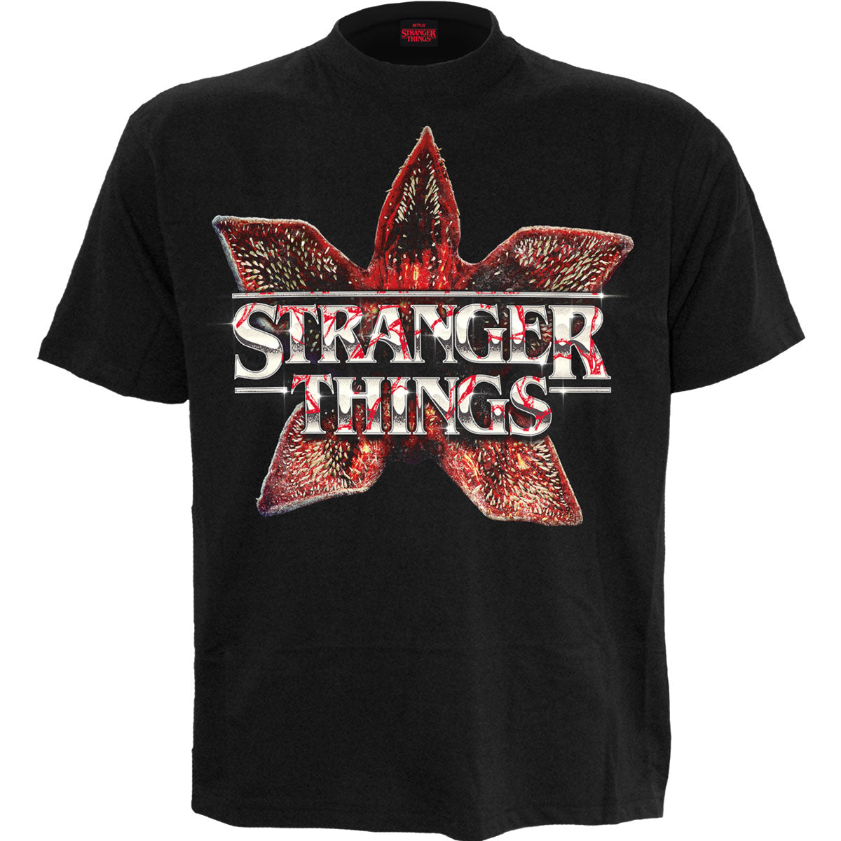 Netflix T-Shirt: Stranger Things Demogorgan Logo