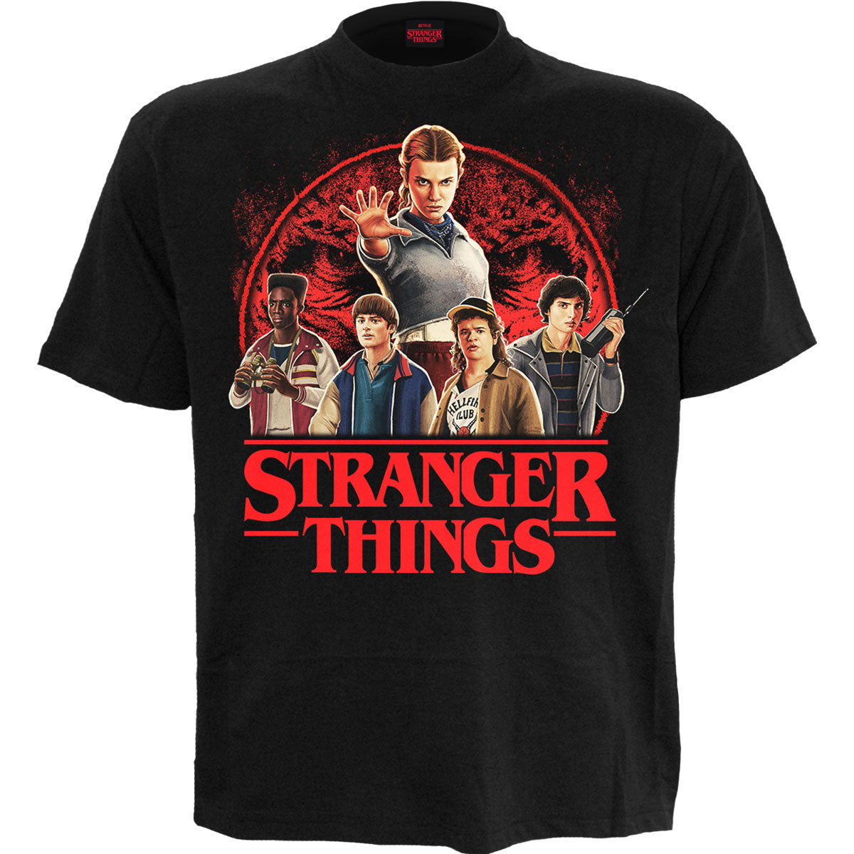 Netflix T-Shirt: Stranger Things Hawkins Heroes