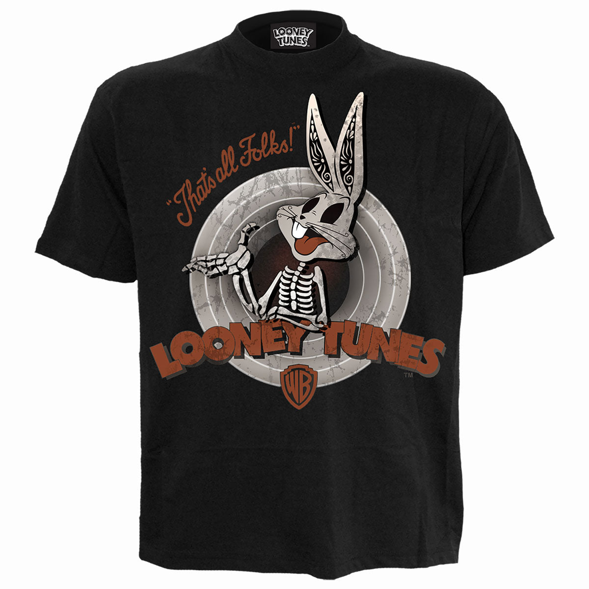 Looney Tunes T-Shirt: Bugs Skull