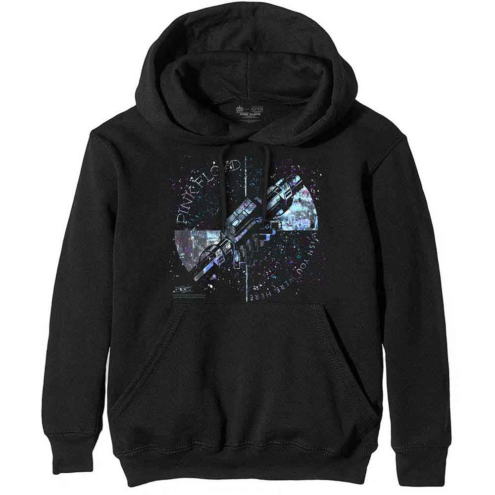Pink Floyd Pullover Hoodie: Machine Greeting Blue