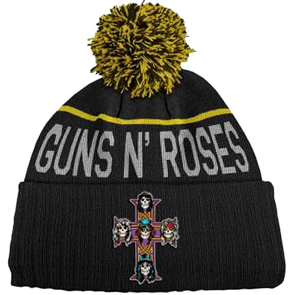 Guns N' Roses Beanie Hat: Cross