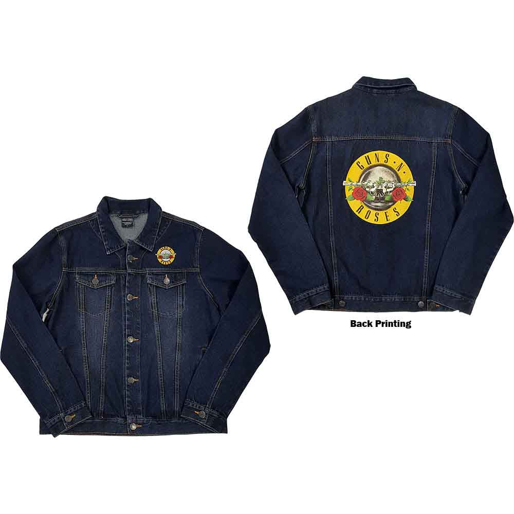 Guns N' Roses Denim Jacket: Classic Logo