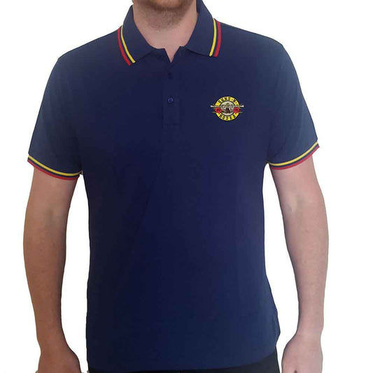 Guns N' Roses Polo Shirt: Classic Logo