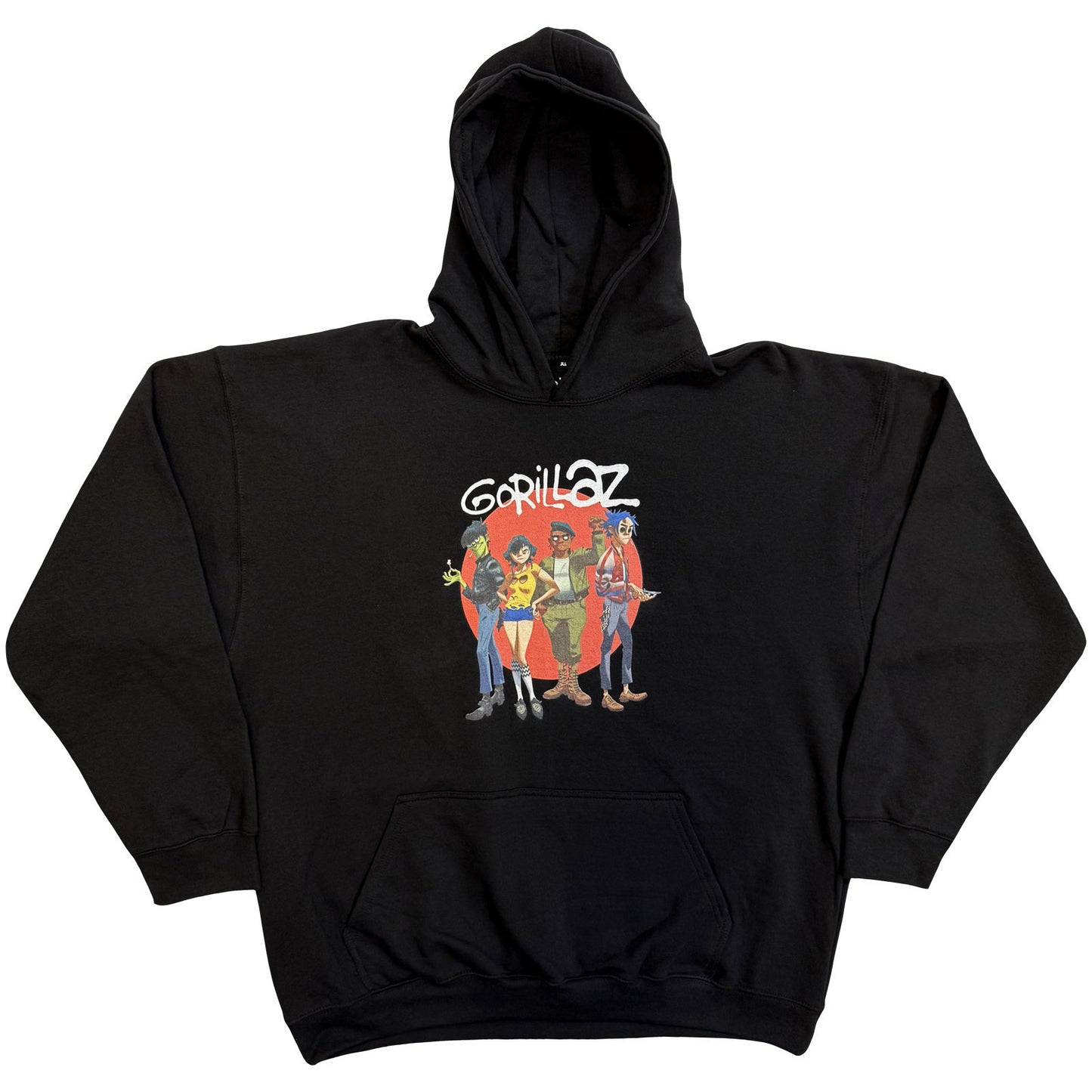 Gorillaz Pullover Hoodie: Group Circle Rise