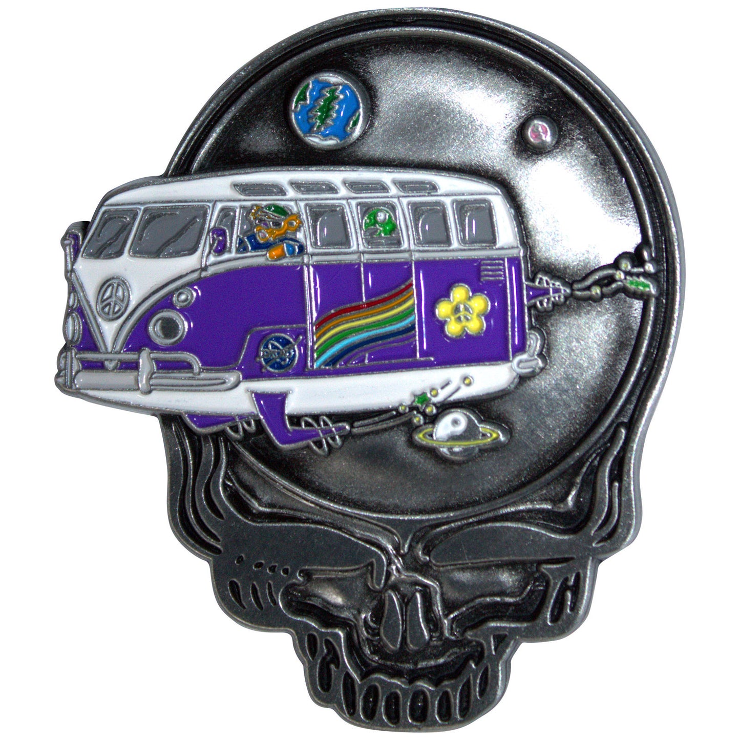 Grateful Dead Badge: Space Your Face Bus