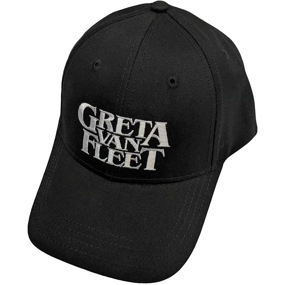 Greta Van Fleet Baseball Cap: White Logo