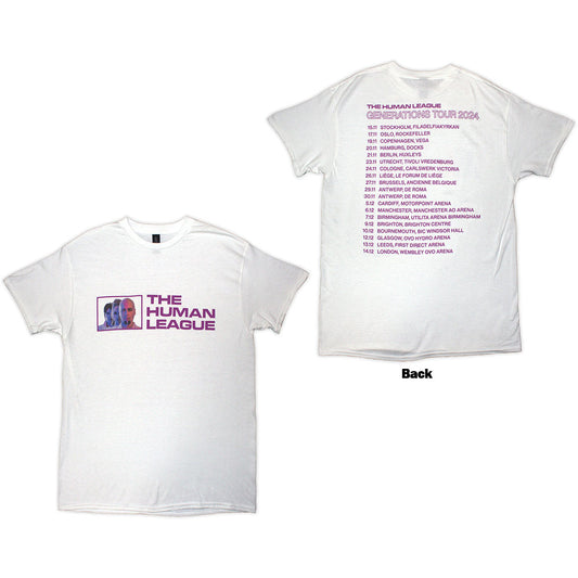 The Human League T-Shirt: Generations Tour '24 Photo
