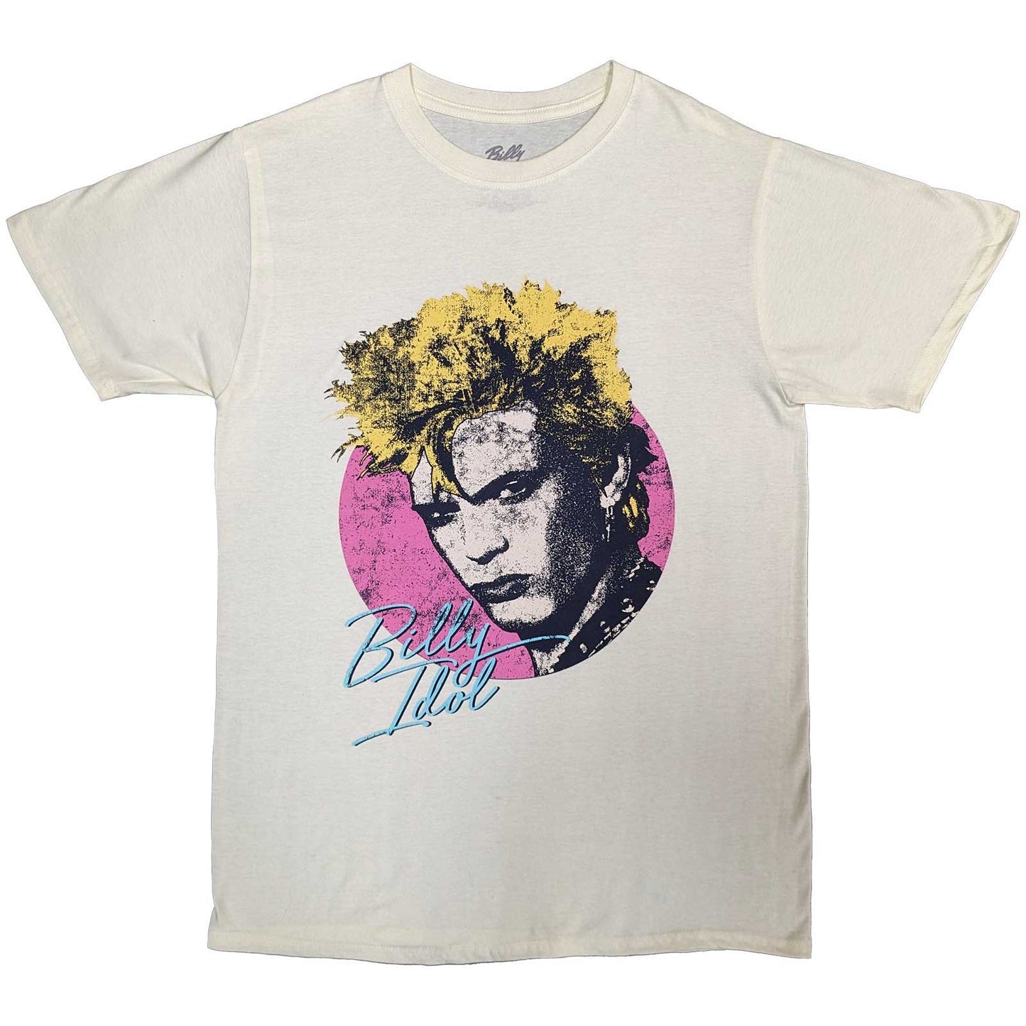 Billy Idol T-Shirt: Circle Illustration