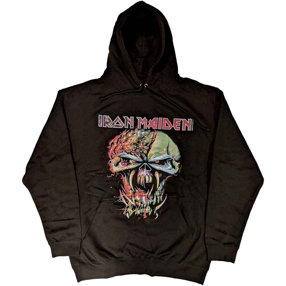 Iron Maiden Pullover Hoodie: Final Frontier Big Head
