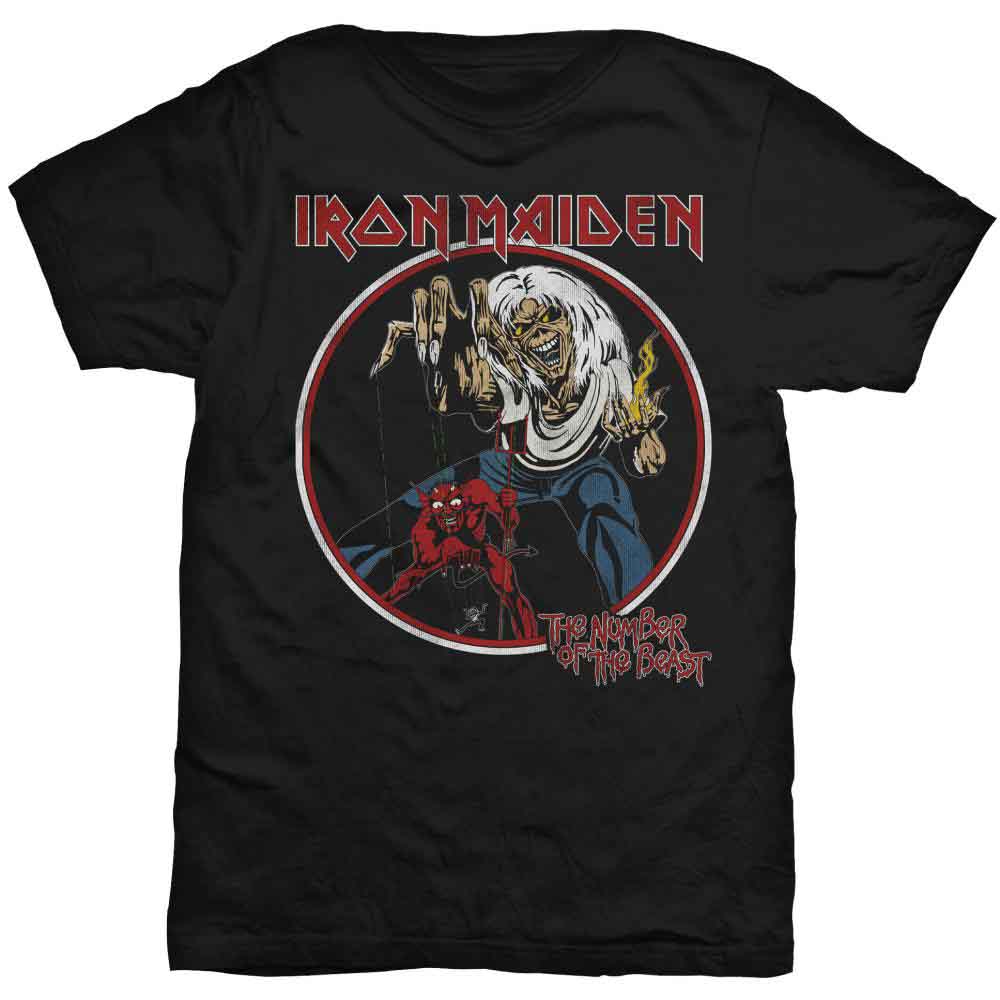 Iron Maiden T-Shirt: Number Of The Beast Vintage