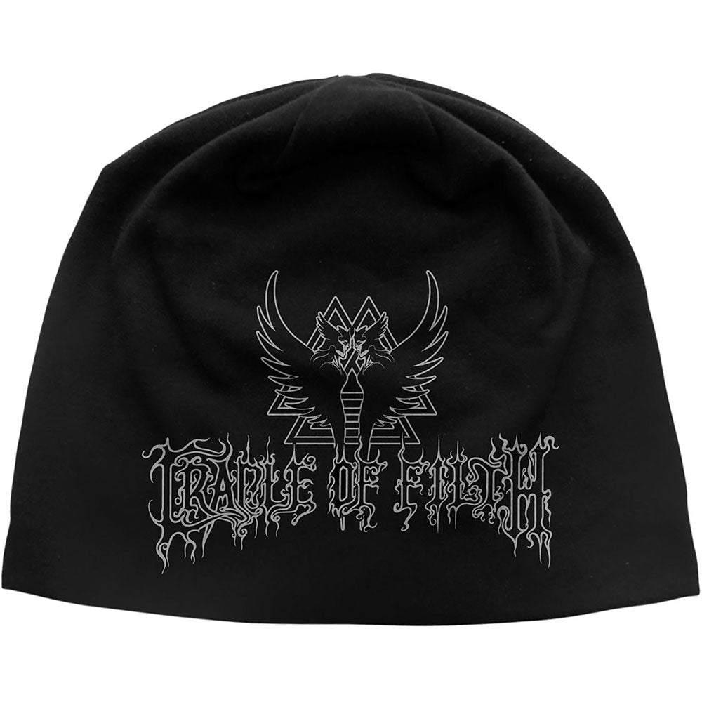 Cradle Of Filth Beanie Hat: Valkyrie Sigil JD Print
