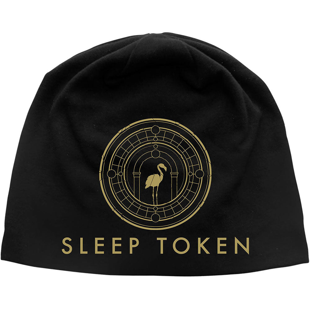 Sleep Token Beanie Hat: Even In Arcadia Crest JD Print
