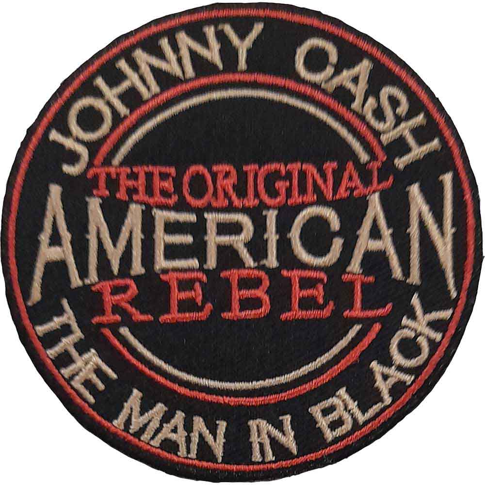 Johnny Cash Patch: American Rebel