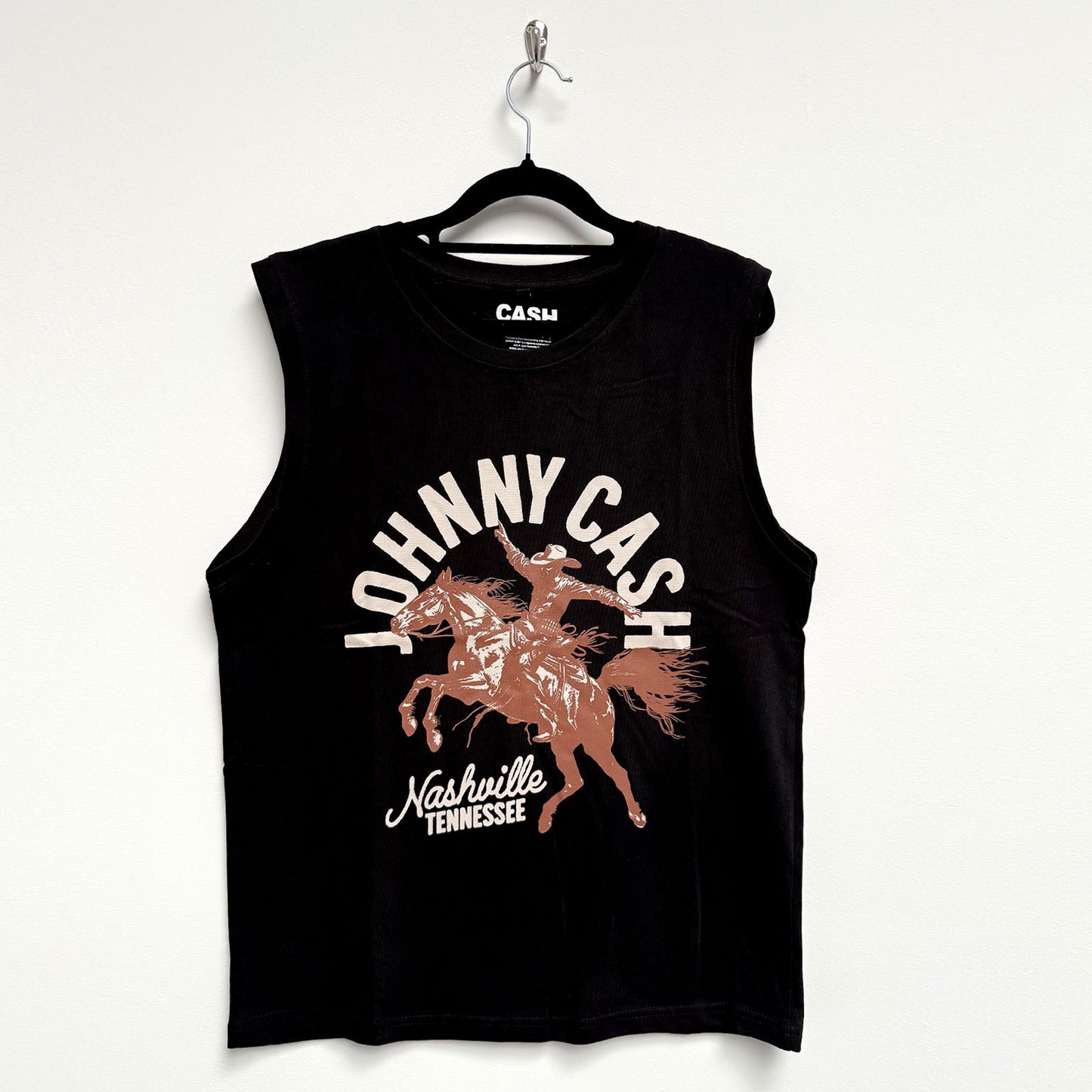 Johnny Cash Tank T-Shirt: Nashville Concert
