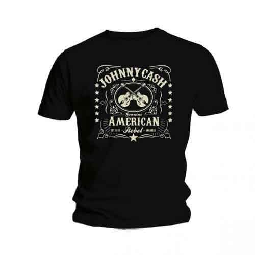 Johnny Cash T-Shirt: American Rebel 1