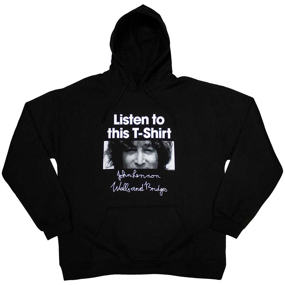 John Lennon Pullover Hoodie: Listen To This