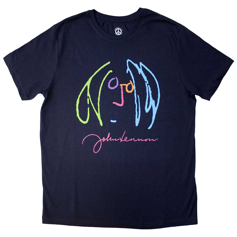 John Lennon T-Shirt: Self Portrait Full Colour