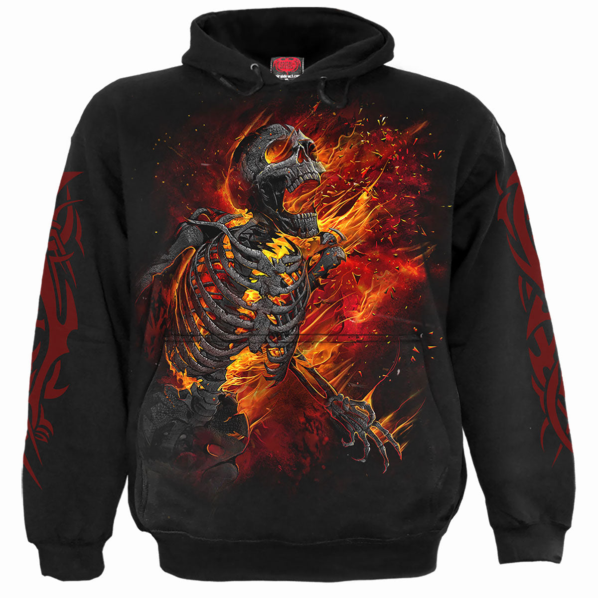 Spiral Pullover Hoodie: Atomic Blast
