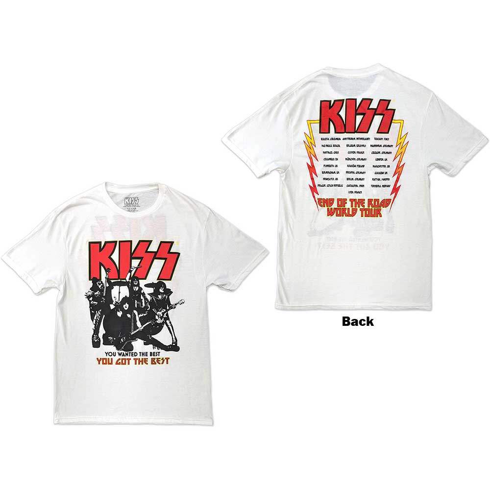 KISS T-Shirt: End Of The Road You Got The Best