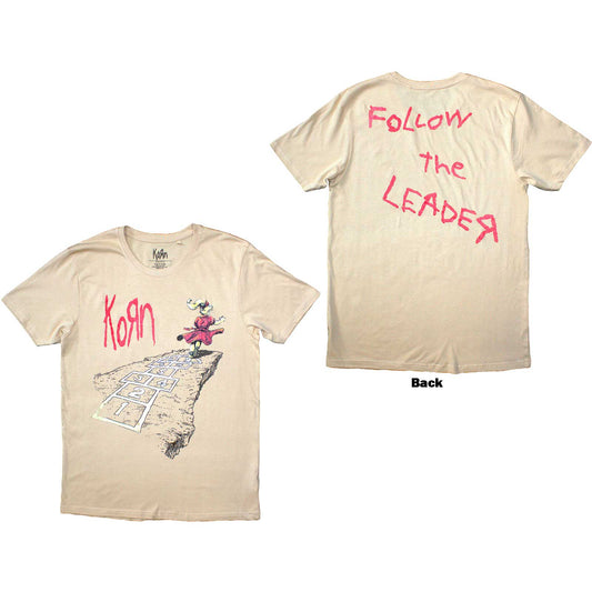 Korn T-Shirt: Follow The Leader Hopscotch