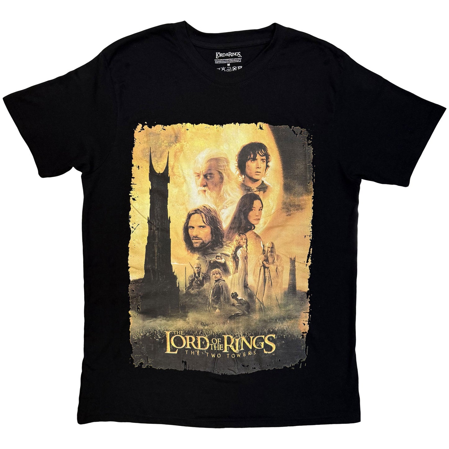 Lord Of The Rings T-Shirt: The Two Towers Poster Uni