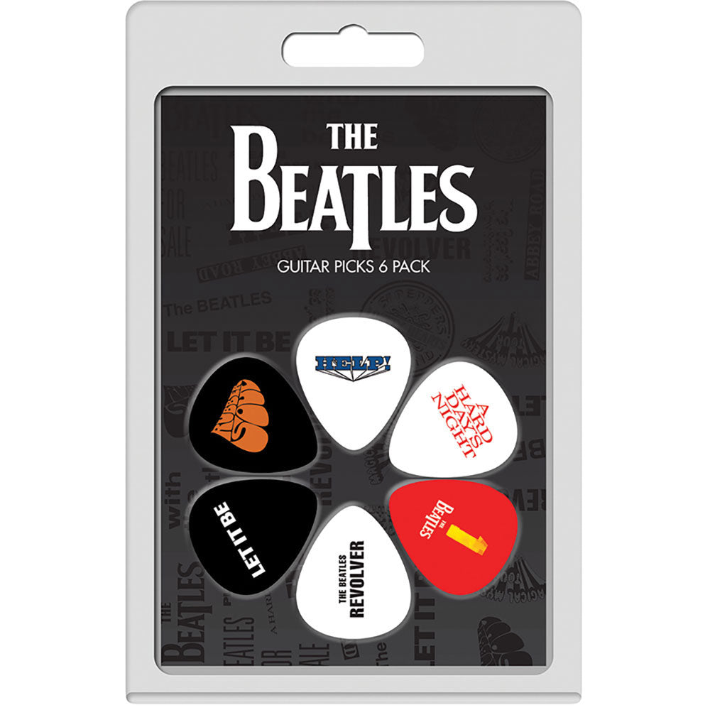 The Beatles Plectrum Pack: Album Covers 2 6-Pack