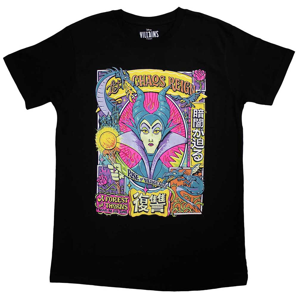Disney T-Shirt: Maleficent Sleeping Beauty Let Chaos Reign