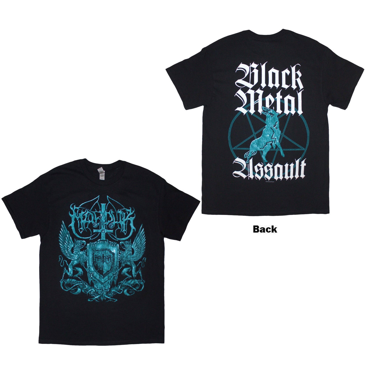 Marduk T-Shirt: Black Metal Assault