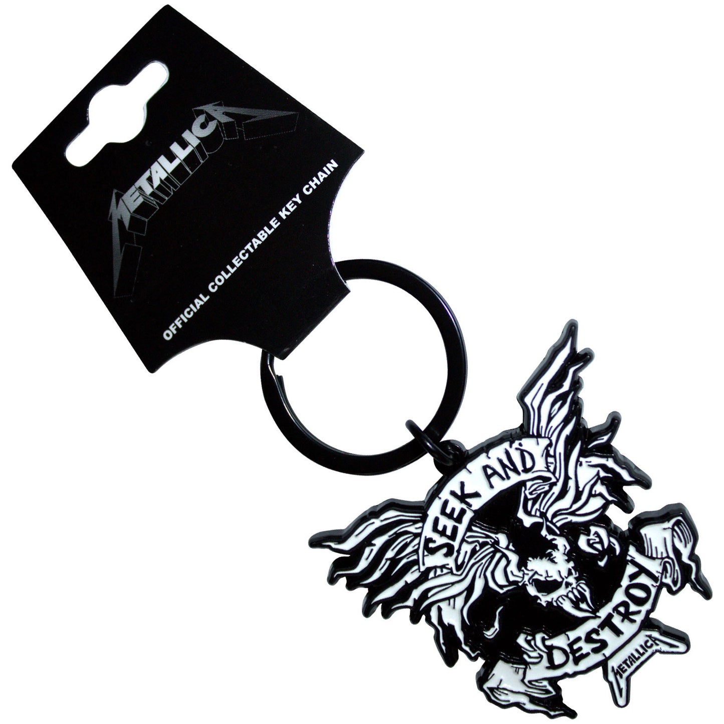 Metallica Keychain: Seek & Destroy