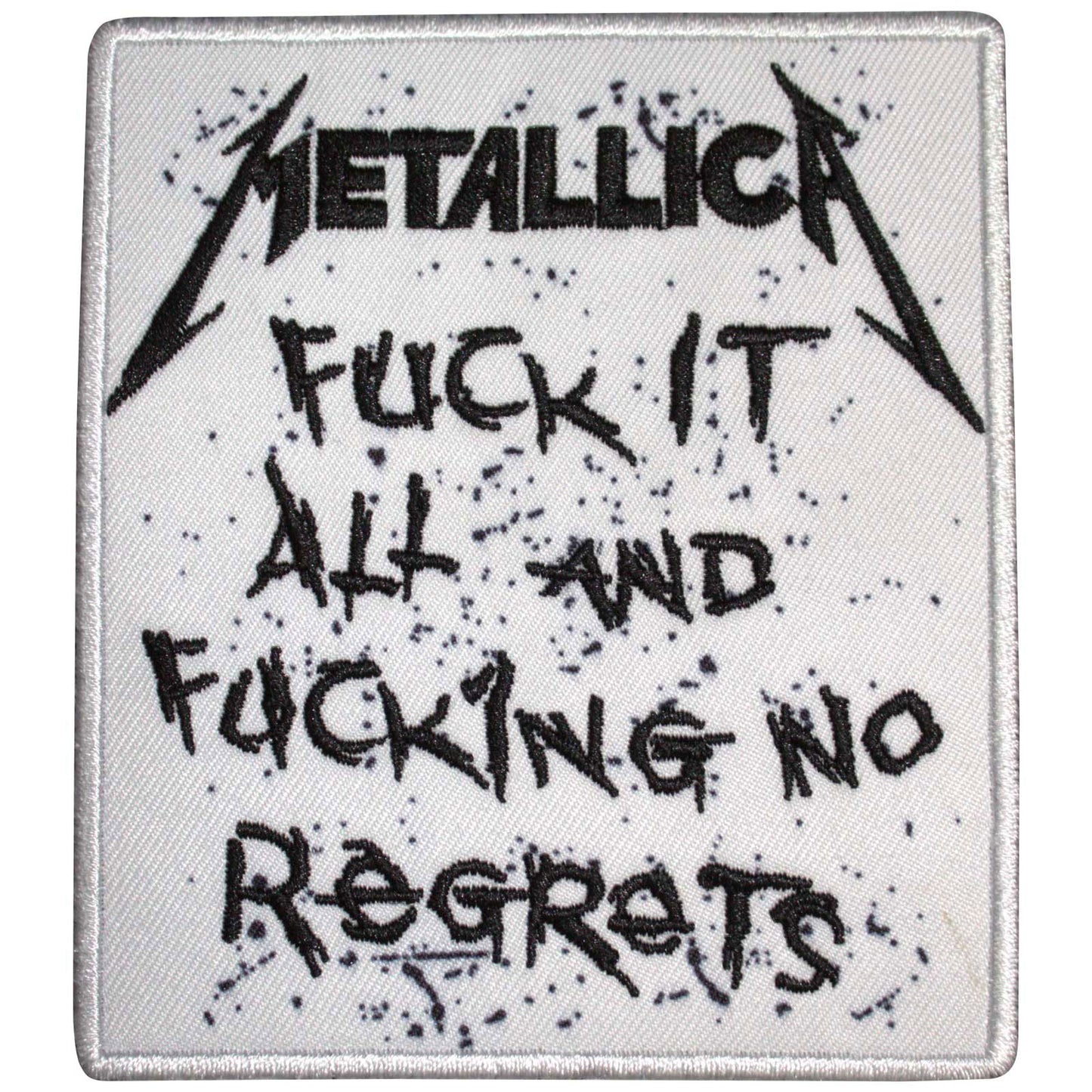 Metallica Patch: No Regrets