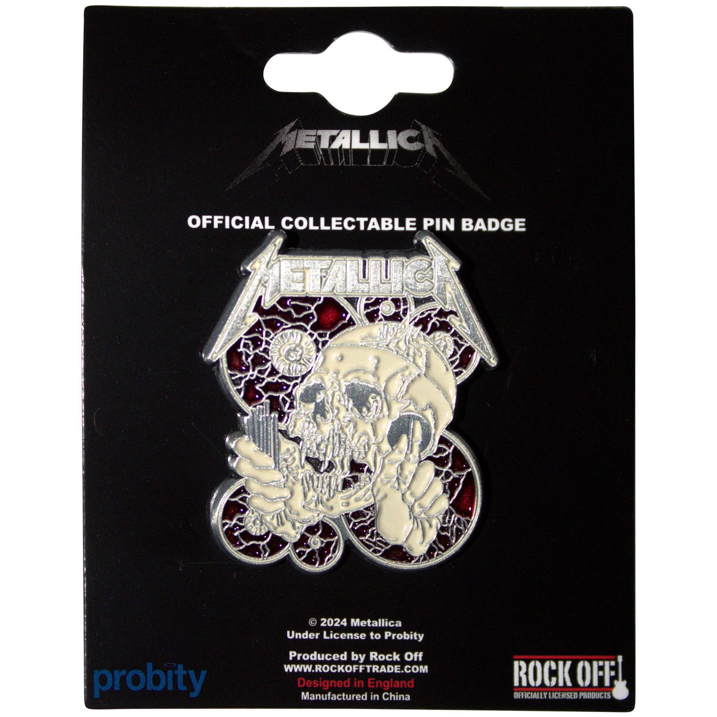 Metallica Badge: The Shortest Straw