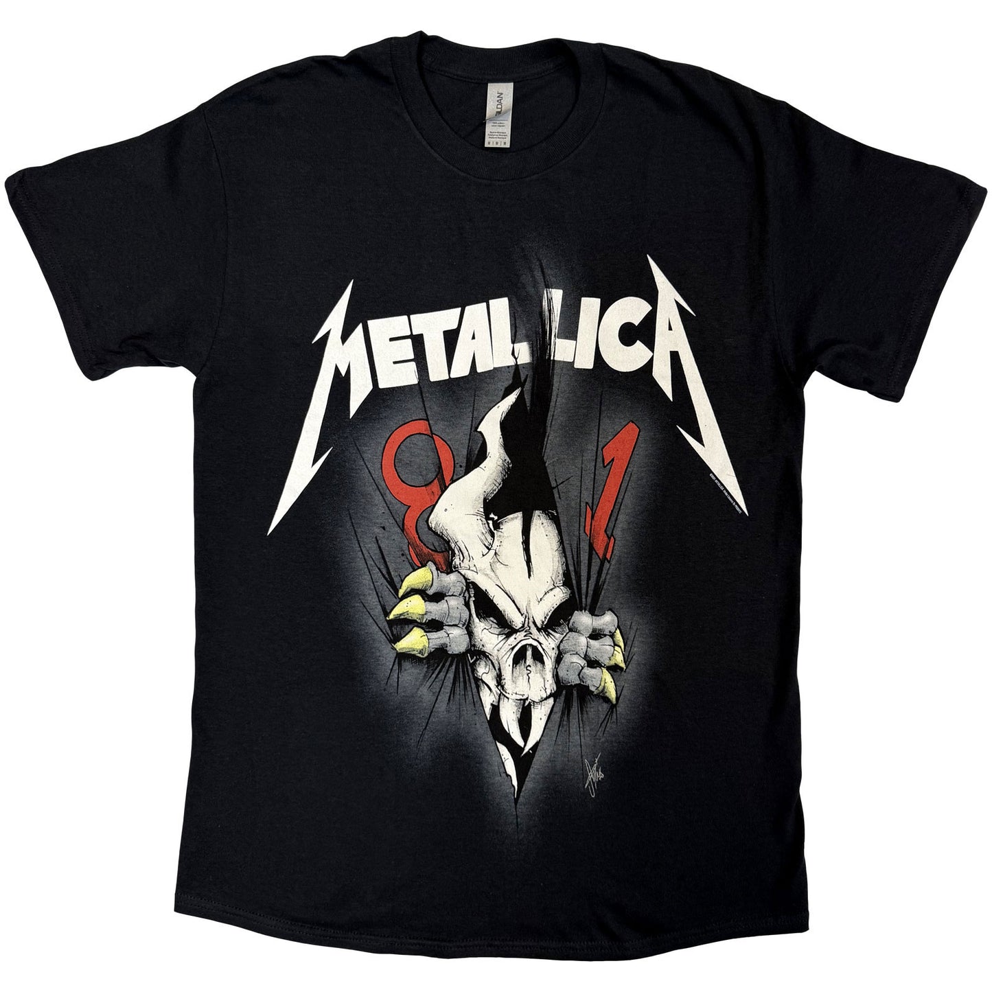 Metallica T-Shirt: 40th Anniversary Ripper