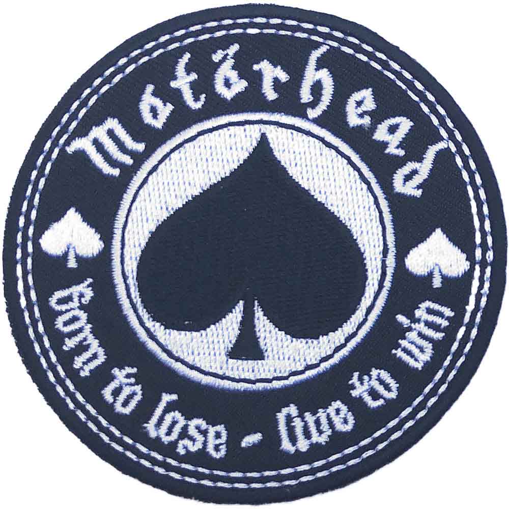 Motorhead Patch: Born to Love Live to Win