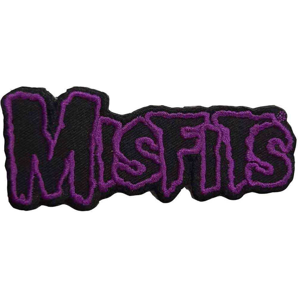 Misfits Patch: Purple Border Logo