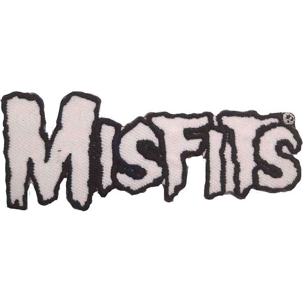 Misfits Patch: White Logo