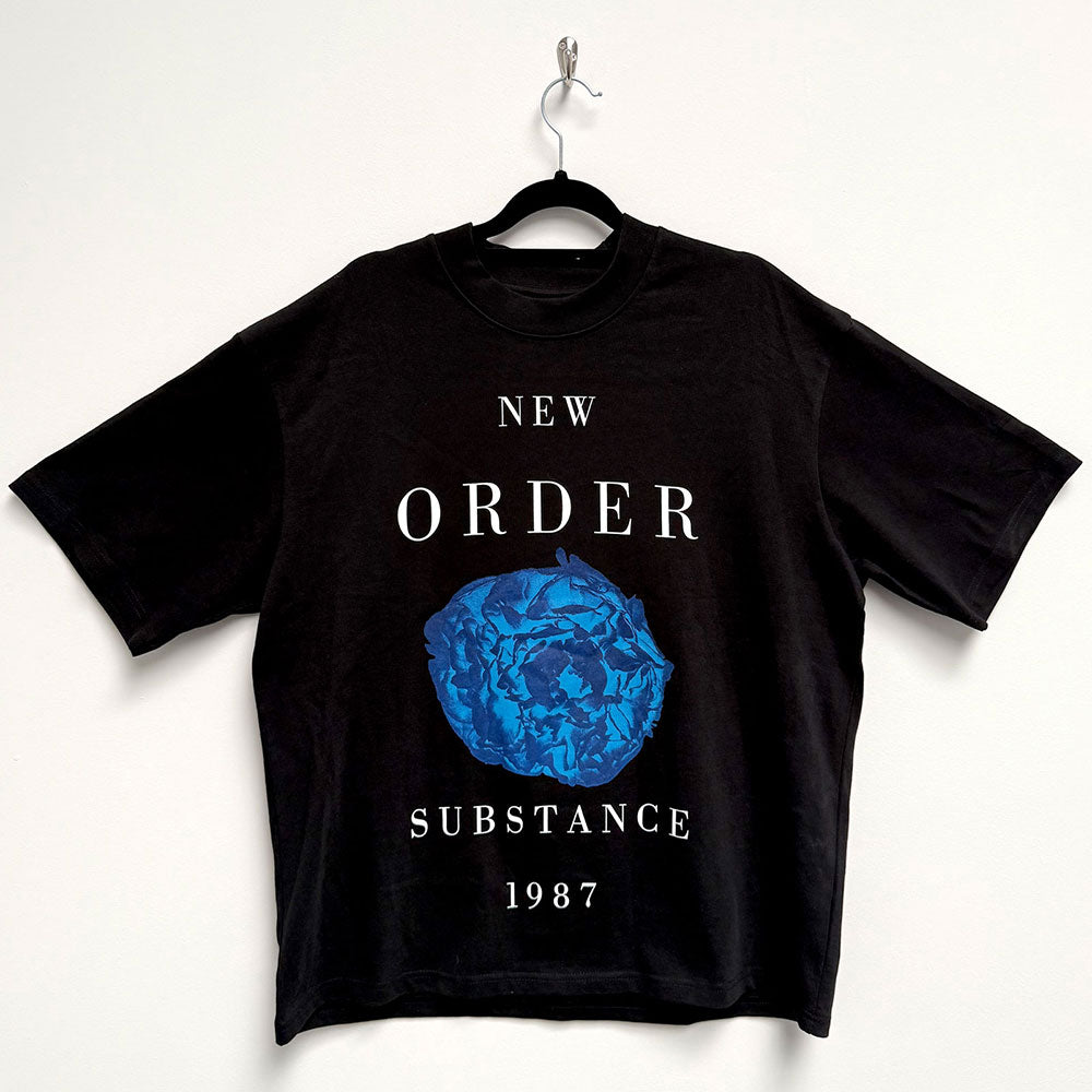 New Order Oversized Boxy T-Shirt: Substance 1987