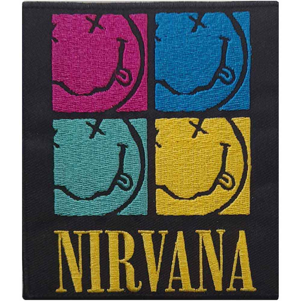 Nirvana Patch: Happy Face Squares