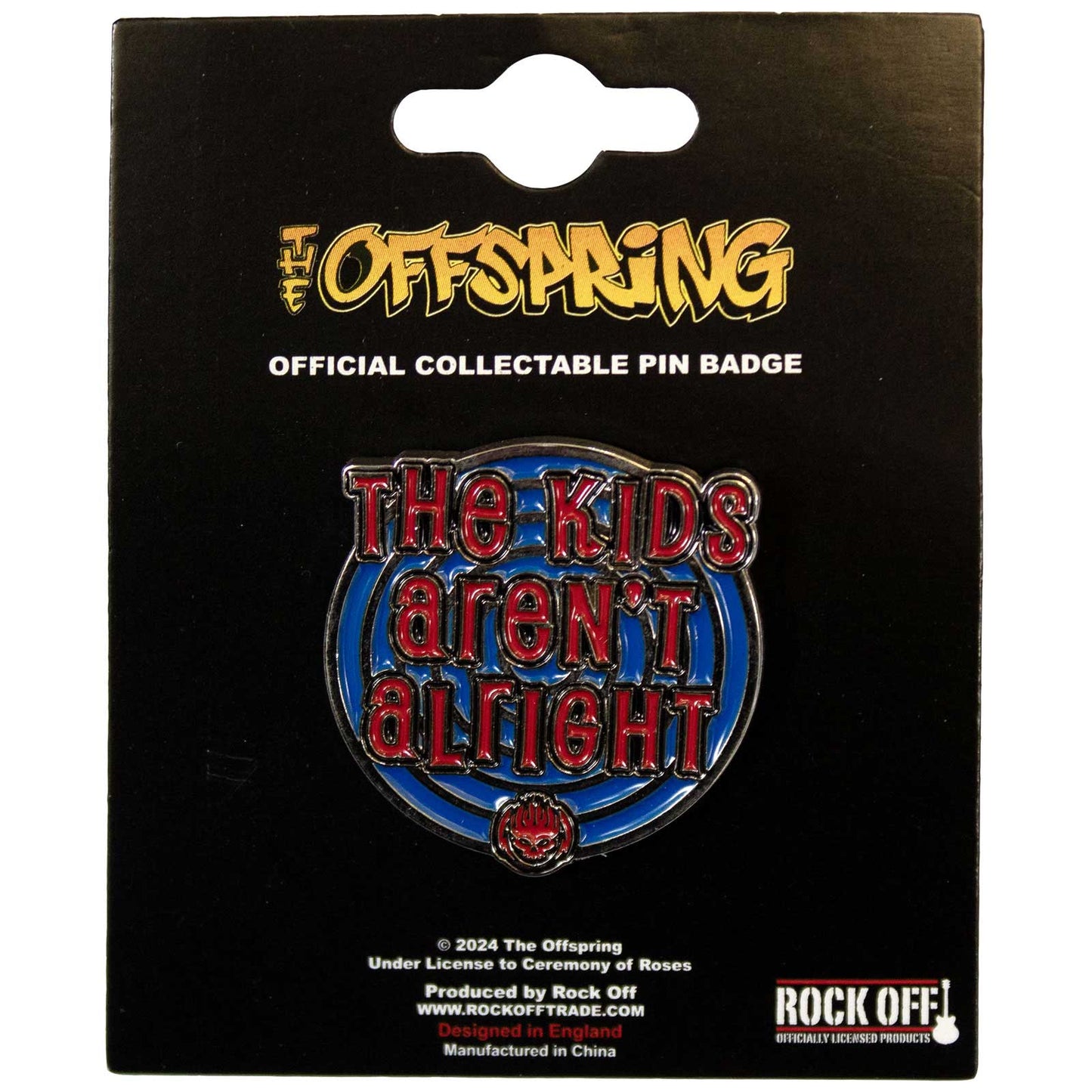 The Offspring Badge: The Kids Aren't Alright