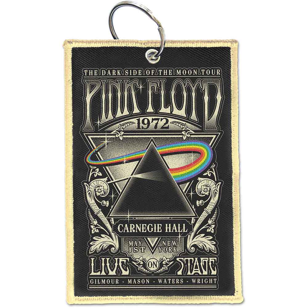 Pink Floyd Patch Keychain: Carnegie Hall