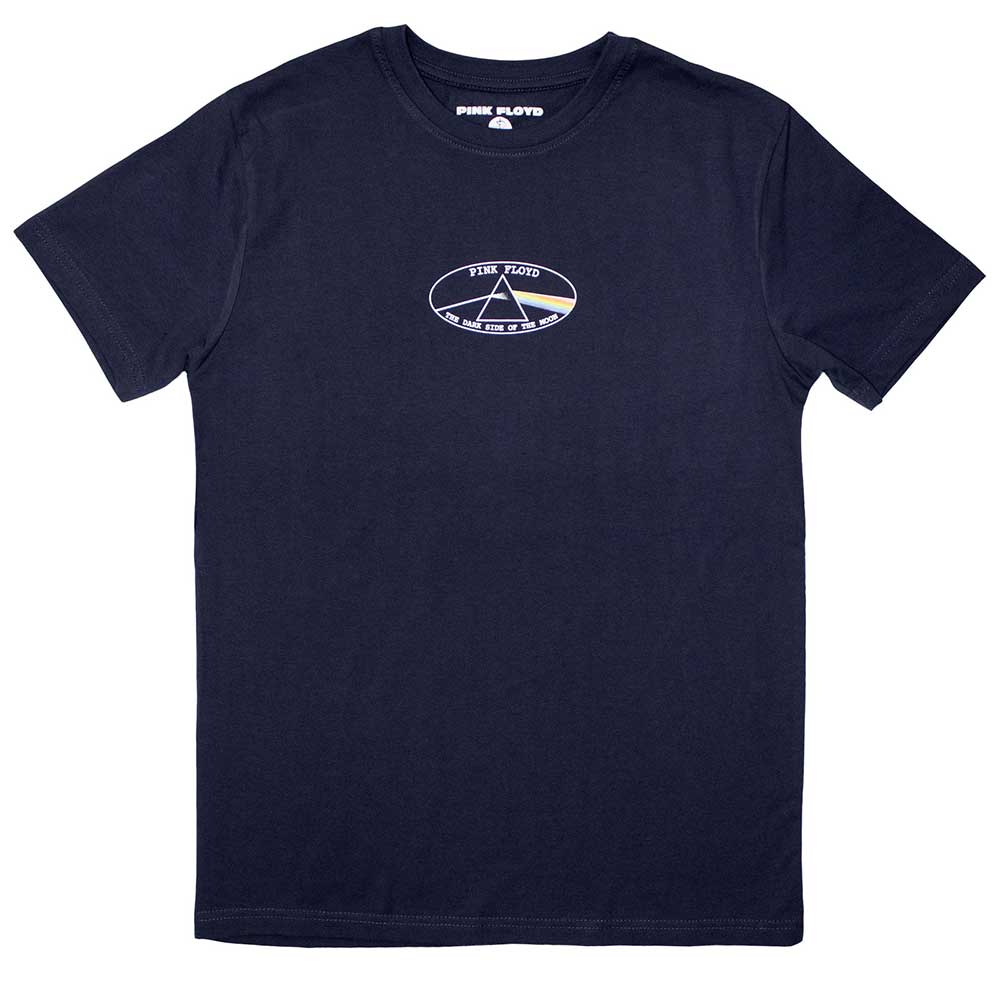 Pink Floyd T-Shirt: Mini Dark Side of The Moon Oval