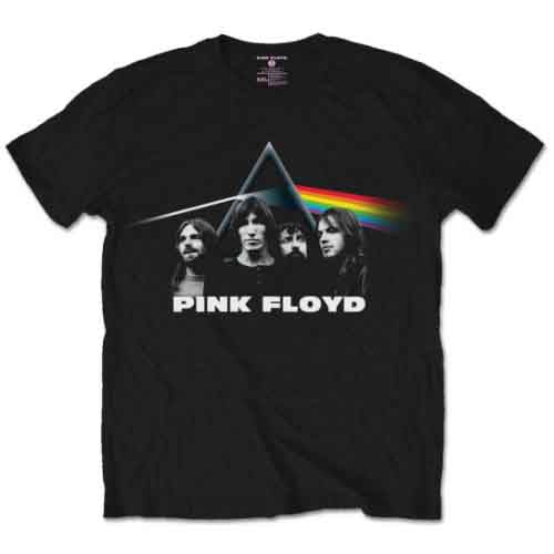 Pink Floyd T-Shirt: Dark Side of the Moon Band & Prism